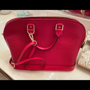 Authentic Louis Vuitton Alma and card holder.